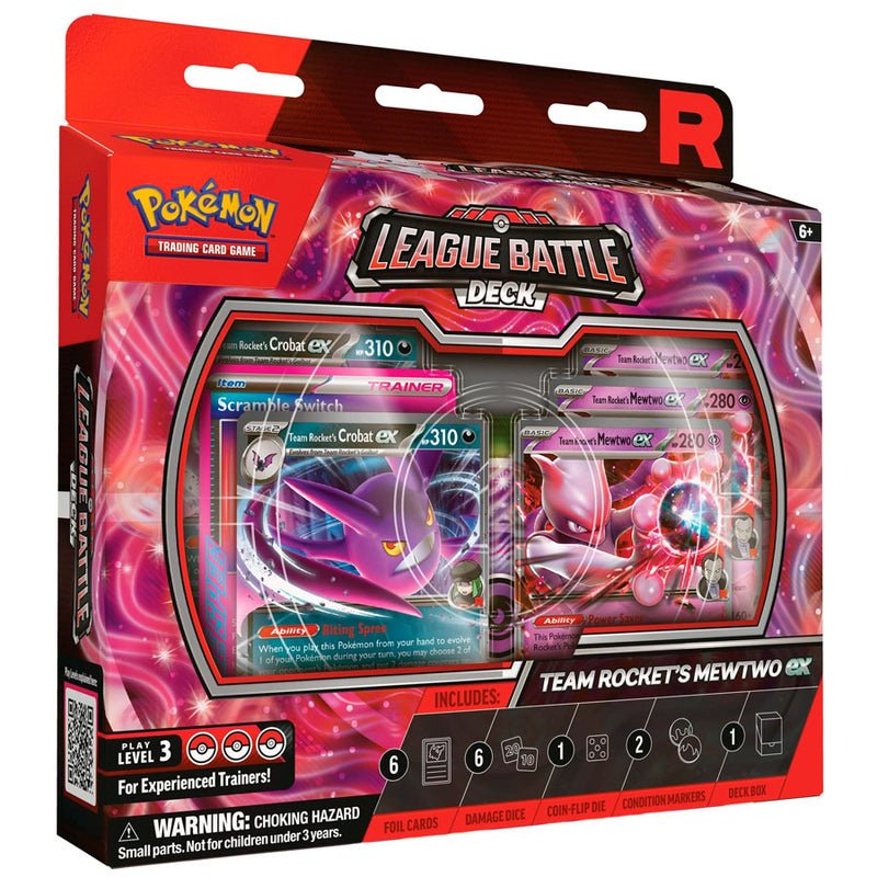 Pokémon TCG: Team Rocket’s Mewtwo ex League Battle Deck