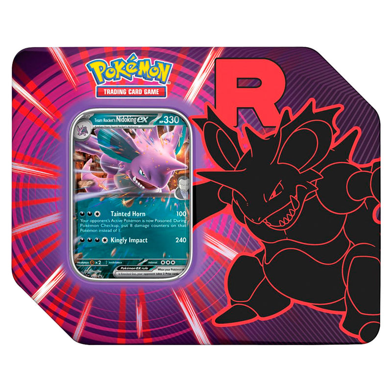 Pokémon TCG: Team Rocket Tin - Nidoking