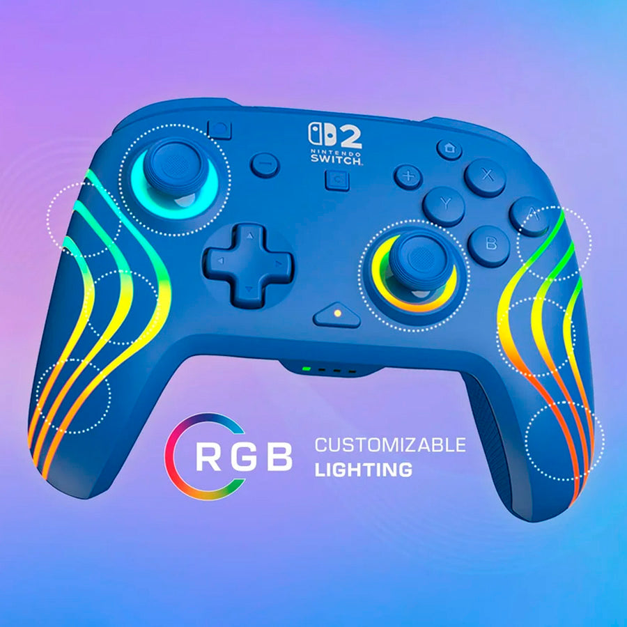 Control Inalámbrico: Azul