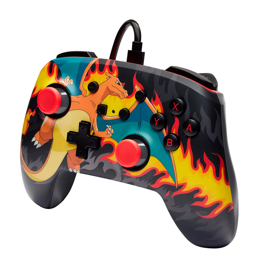Control Alámbrico Charizard Firestorm