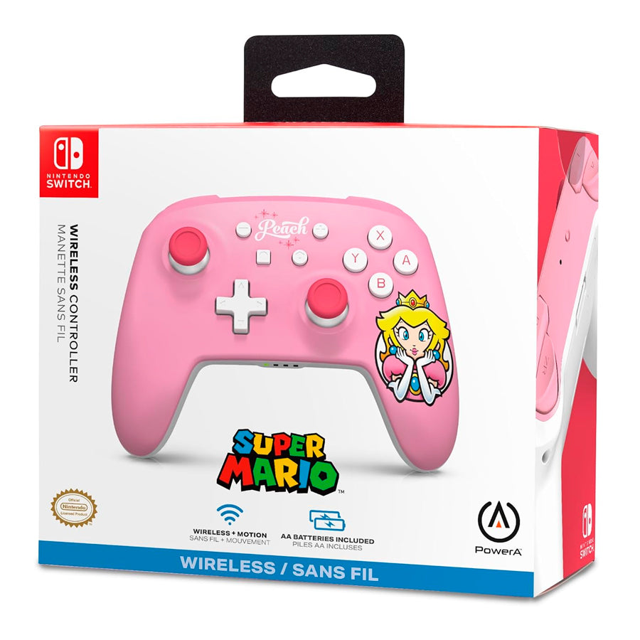 Control Inlámbrico: Princess Peach Pink