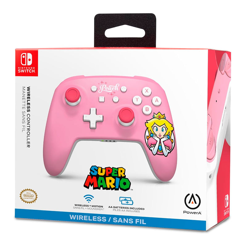 Control Inlámbrico: Princess Peach Pink