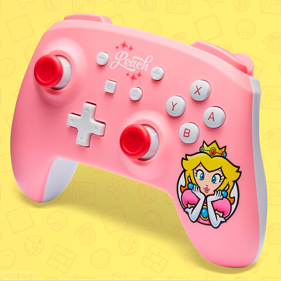Control Inlámbrico: Princess Peach Pink