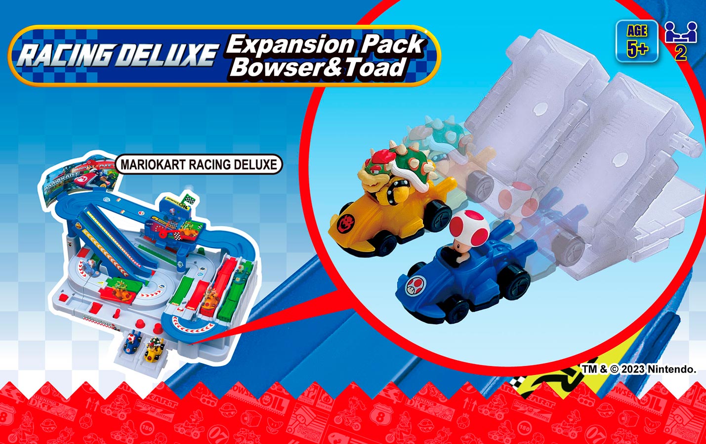 Mario Kart Racing Deluxe: Expansion Pack Bowser & Toad
