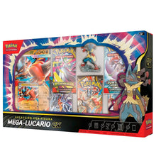 JCC Pokémon: Mega Lucario ex Colección con Figura