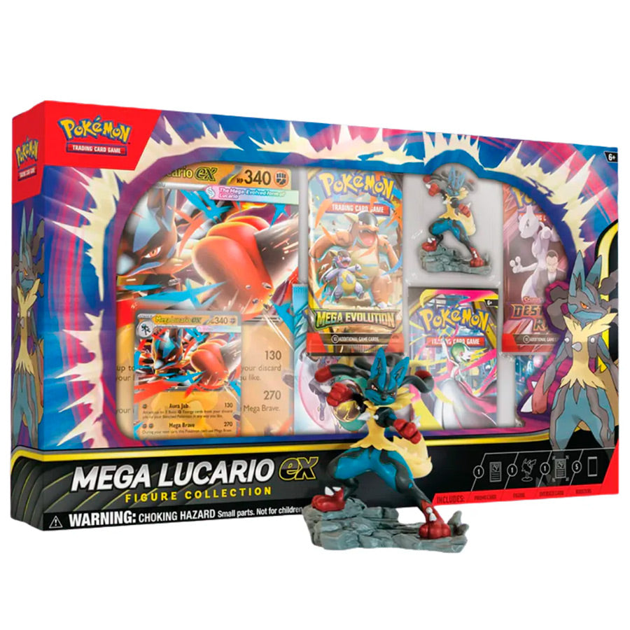 Pokémon TCG: Mega Lucario ex Figure Collection