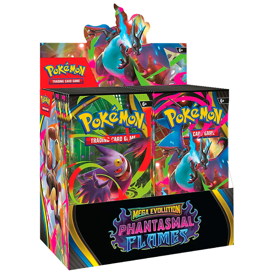 Pokémon TCG: Mega Evolution - Phantasmal Flames Booster Display Box (36 Packs)