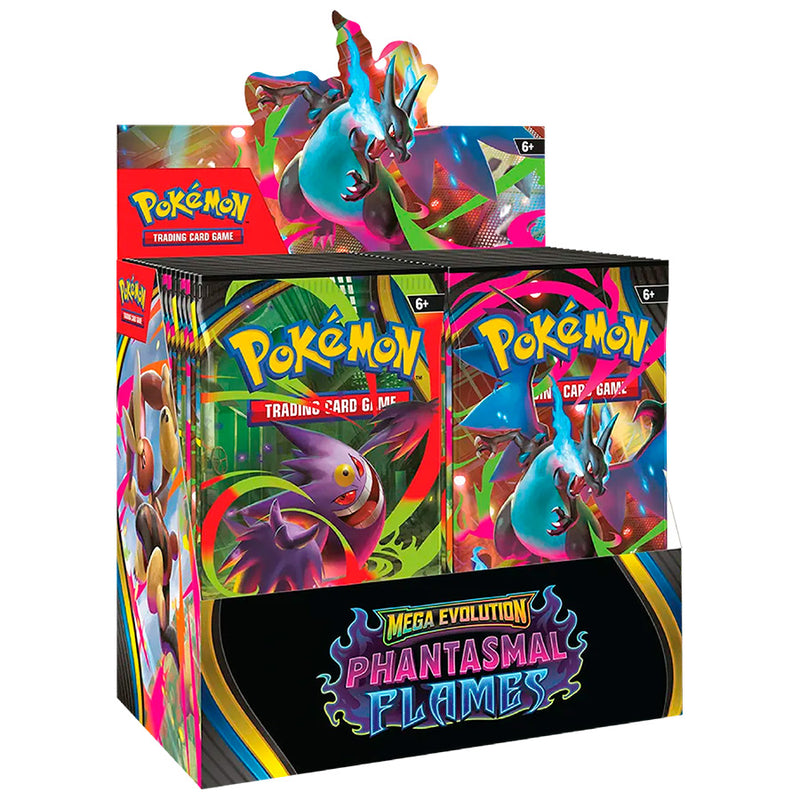 Pokémon TCG: Mega Evolution - Phantasmal Flames Booster Display Box (36 Packs)