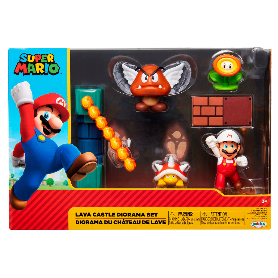 Set Diorama Castillo de Lava